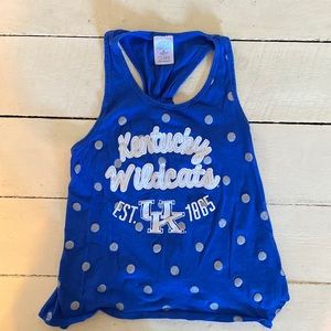 Girls KY Wildcats tank top